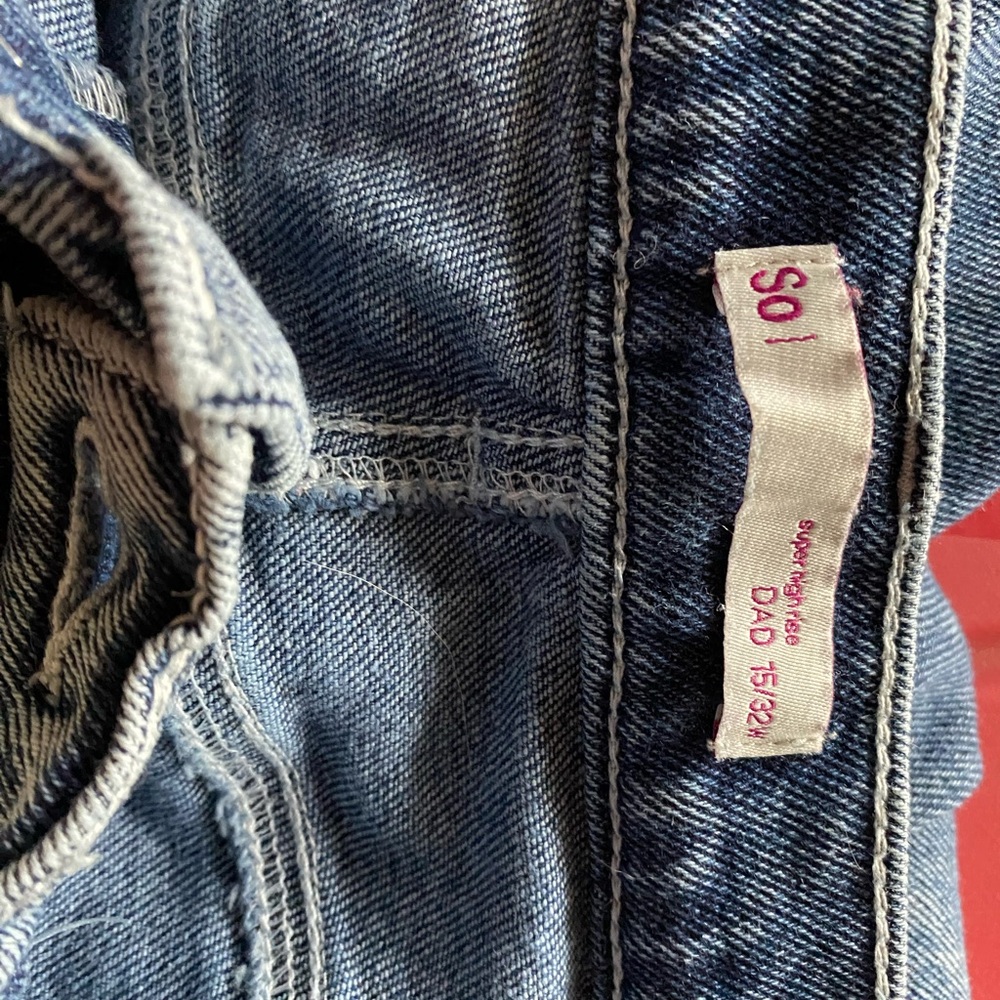 SO super high rise Blue Jeans - Picture 5 of 7